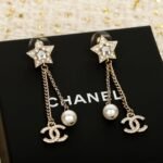 CHANEL CC Star Pearl earrings - Image 3