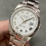 [Super Clone] Rolex Datejust 36 mm Oyster Domed Bezel White Dial 126200 - Image 2