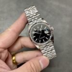 Rolex Datejust 36 mm Jubilee Fluted Bezel Bright black Dial 126234 - Image 8