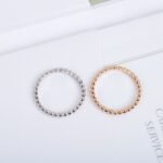Van Cleef and Arpels Perlée pearls of gold ring small model - Image 4