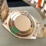 Rolex Daydate 40 mm President Fluted Bezel Chocolate Dial 228235 - Image 9