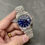 [Super Clone] Rolex Datejust 36 mm Jubilee Fluted Bezel Bright blue Dial 126234 - Image 10