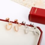 CARTIER Juste un Clou hoop earrings small model paved - Image 7