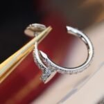 CARTIER Juste un Clou hoop earrings small model paved - Image 3