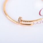 CARTIER Juste un Clou hoop earrings large model diamonds - Image 4