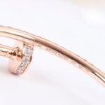 CARTIER Juste un Clou hoop earrings large model paved - Image 4