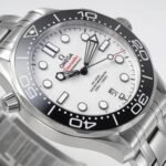 Omega Seamaster Diver 300M 42mm Steel On Steel White Dial - Image 2