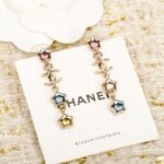 CHANEL CC Star earrings - Image 4