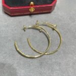 CARTIER Juste un Clou hoop earrings large model paved - Image 4