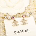 CHANEL CC Star Pearl earrings - Image 4