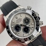 Rolex Cosmograph Daytona 40 mm Oysterflex Ceramic Bezel Steel and bright black Dial 126519LN - Image 5