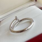 CARTIER Juste un Clou ring small model half-paved - Image 3