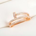 CARTIER Juste un Clou ring double half-paved - Image 2