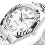 [Super Clone] Rolex Datejust 36 mm Oyster Fluted Bezel White Dial 126234 - Image 6