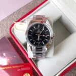 Omega Seamaster Aqua Terra 150M GMT 43mm Steel On Steel Black Dial - Image 2