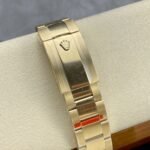 [Super Clone] Rolex Sky Dweller 42 mm Oyster Fluted Bezel Champagne colour Dial 336938 - Image 9
