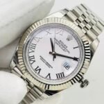 [Super Clone] Rolex Datejust 36 mm Jubilee Fluted Bezel White Dial 126234 - Image 5