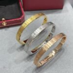 CARTIER LOVE bracelet classic model brushed - Image 3