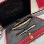CARTIER LOVE bracelet small model paved - Image 4