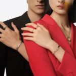CARTIER LOVE bracelet classic model brushed 4 diamonds - Image 5