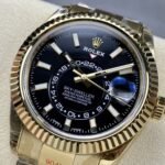 Rolex Sky Dweller 42 mm Oyster Fluted Bezel Bright black Dial 336938 - Image 4