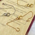 CARTIER LOVE bracelet on chain - Image 3