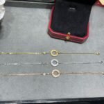CARTIER LOVE bracelet on chain 2 diamonds - Image 8
