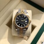 [Super Clone] Rolex Datejust 41 mm Jubilee Fluted Bezel Bright black Dial 126333 - Image 4