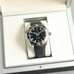 Omega Seamaster Planet Ocean 600M 42mm Steel On Rubber Strap Black Dial - Image 4