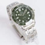 Omega Seamaster Diver 300M 42mm Steel On Steel Green Dial - Image 2