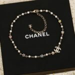 CHANEL 25P CC Star Pearl Necklace - Image 5
