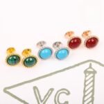 Van Cleef and Arpels Perlée couleurs earrings - Image 3