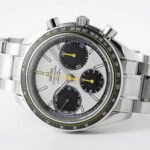 Omega Speedmaster Racing 40mm Steel On Steel White Dial - Image 3
