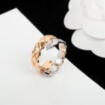 CHANEL Coco Crush Toi et Moi ring Quilted motif large version - Image 4