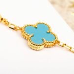 Van Cleef and Arpels Vintage Alhambra bracelet 5 motifs - Image 5