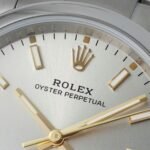 [Super Clone] Rolex Oyster Perpetual 41 mm Oyster Trapeze Bezel Silver Dial 134300 - Image 5