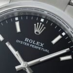 Rolex Oyster Perpetual 41 mm Oyster Trapeze Bezel Black Dial 134300 - Image 4