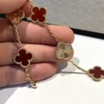Van Cleef and Arpels Vintage Alhambra bracelet 5 motifs - Image 5
