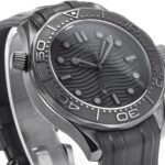 Omega Seamaster Diver 300M 44mm Black Ceramic On Rubber Strap Black Dial - Image 3