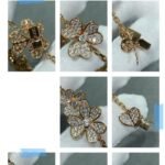 Van Cleef and Arpels Frivole bracelet 5 flowers - Image 3