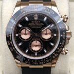 Rolex Cosmograph Daytona 40 mm Oysterflex Ceramic Bezel Bright black and Sundust Dial 126515LN - Image 4