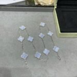 Van Cleef and Arpels Vintage Alhambra necklace 10 motifs - Image 4