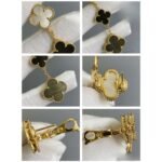 Van Cleef and Arpels Magic Alhambra earrings 3 motifs - Image 3