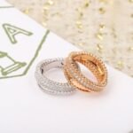 Van Cleef and Arpels Perlée diamonds duo ring - Image 7