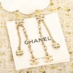 CHANEL CC Star Pearl earrings - Image 4