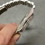 [Super Clone] Rolex Datejust 36 mm Jubilee Brilliant diamond set Bezel White Dial 126284RBR - Image 5