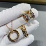 CARTIER Trinity earrings mini model - Image 4