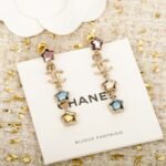 CHANEL CC Star earrings - Image 5