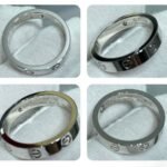 CARTIER LOVE ring small model 1 diamond - Image 3