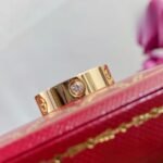 CARTIER LOVE ring classic model 3 diamonds - Image 4